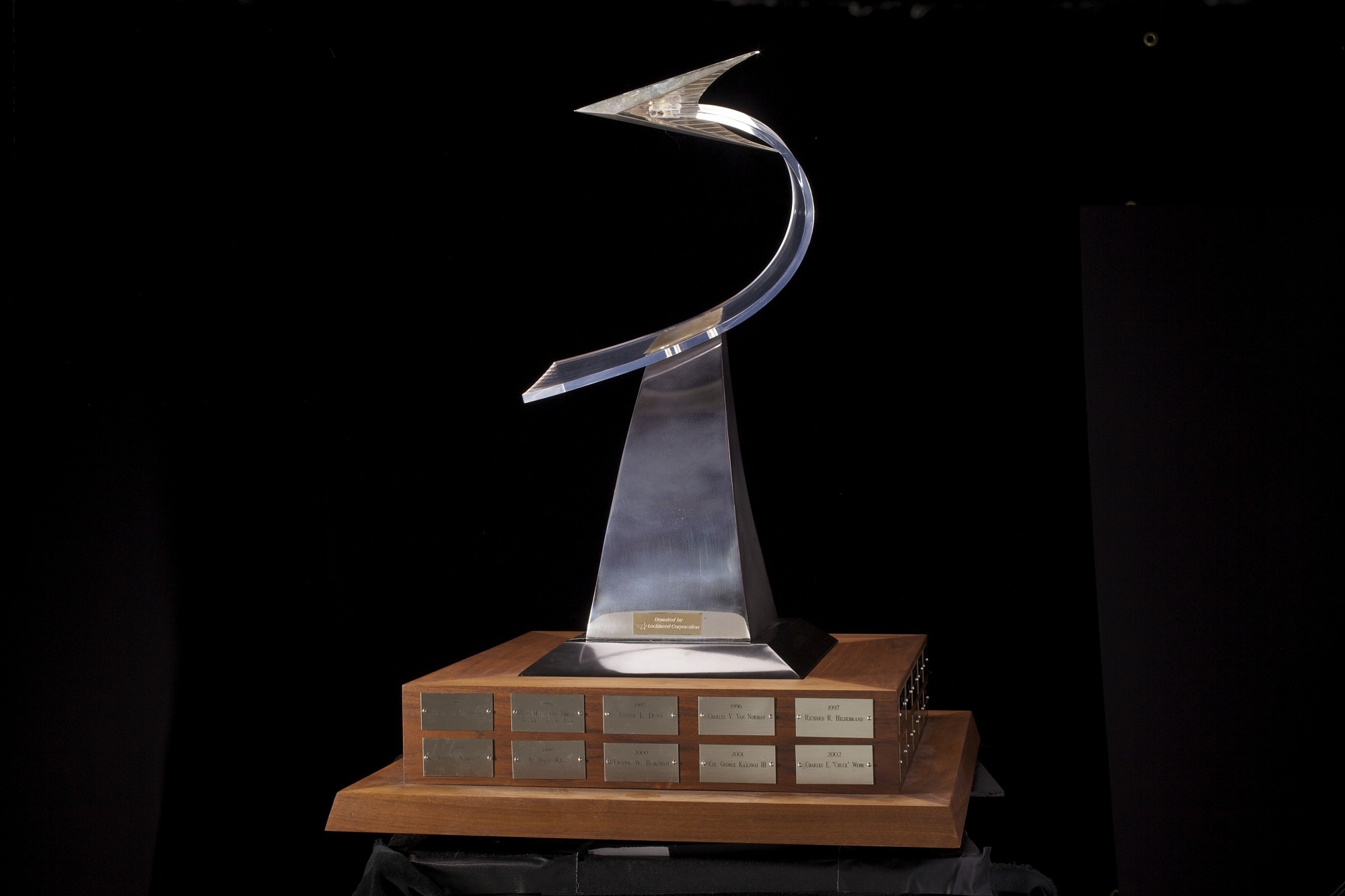 The Kelly Johnson Award Trophy