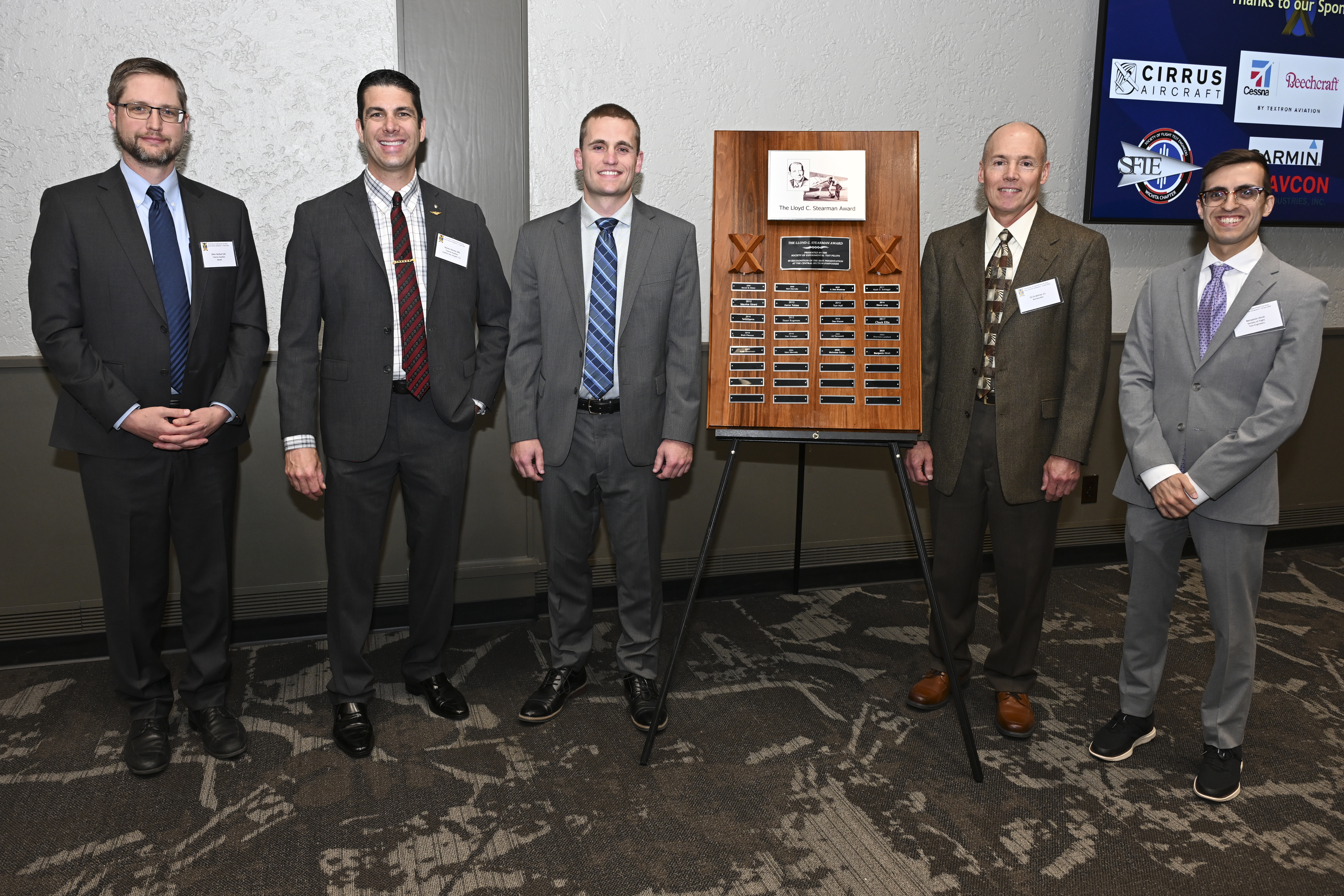 Presentation of the 2026 Lloyd C Stearman Award to Ed and Ryan Grabman